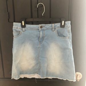 Cat & Jack Faux Denim Skirt